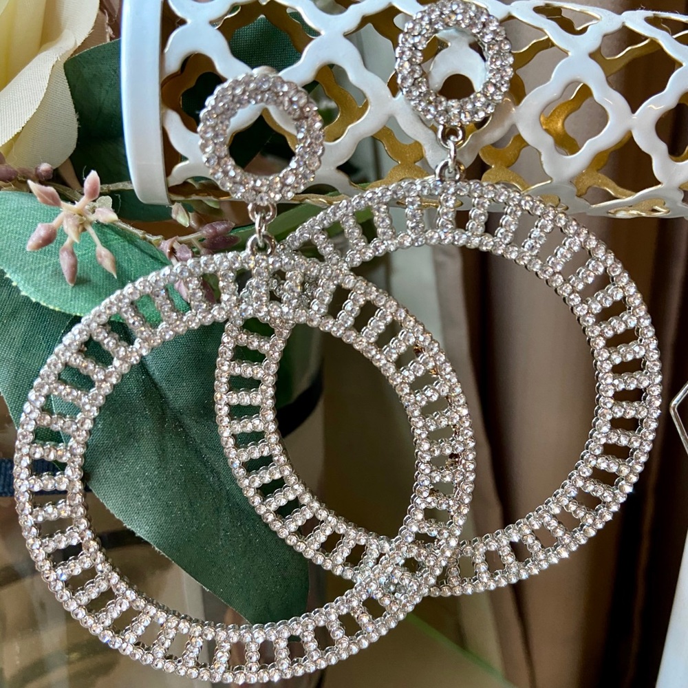 Hoop earrings